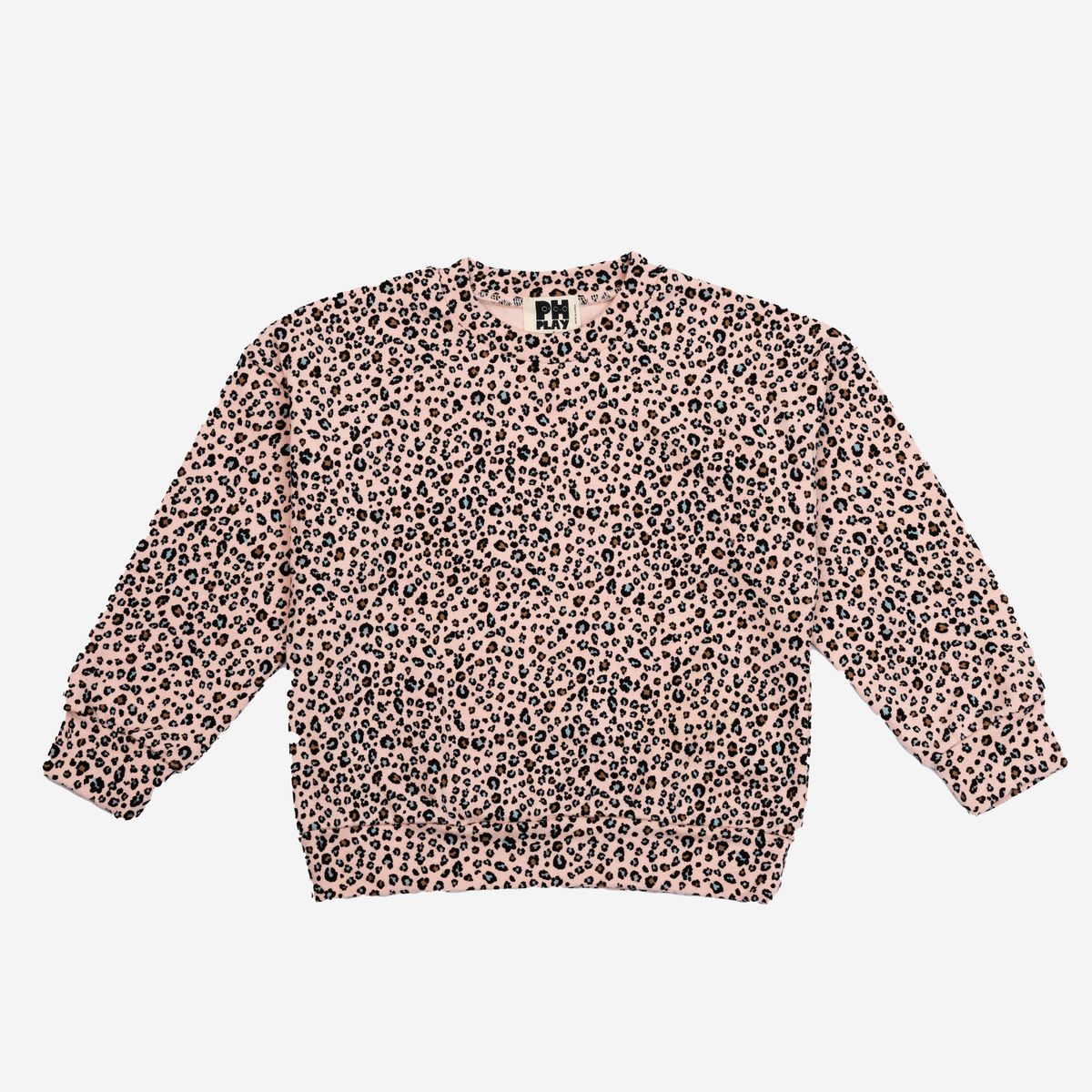 Pink Leopard Stretch Play Sweatshirt