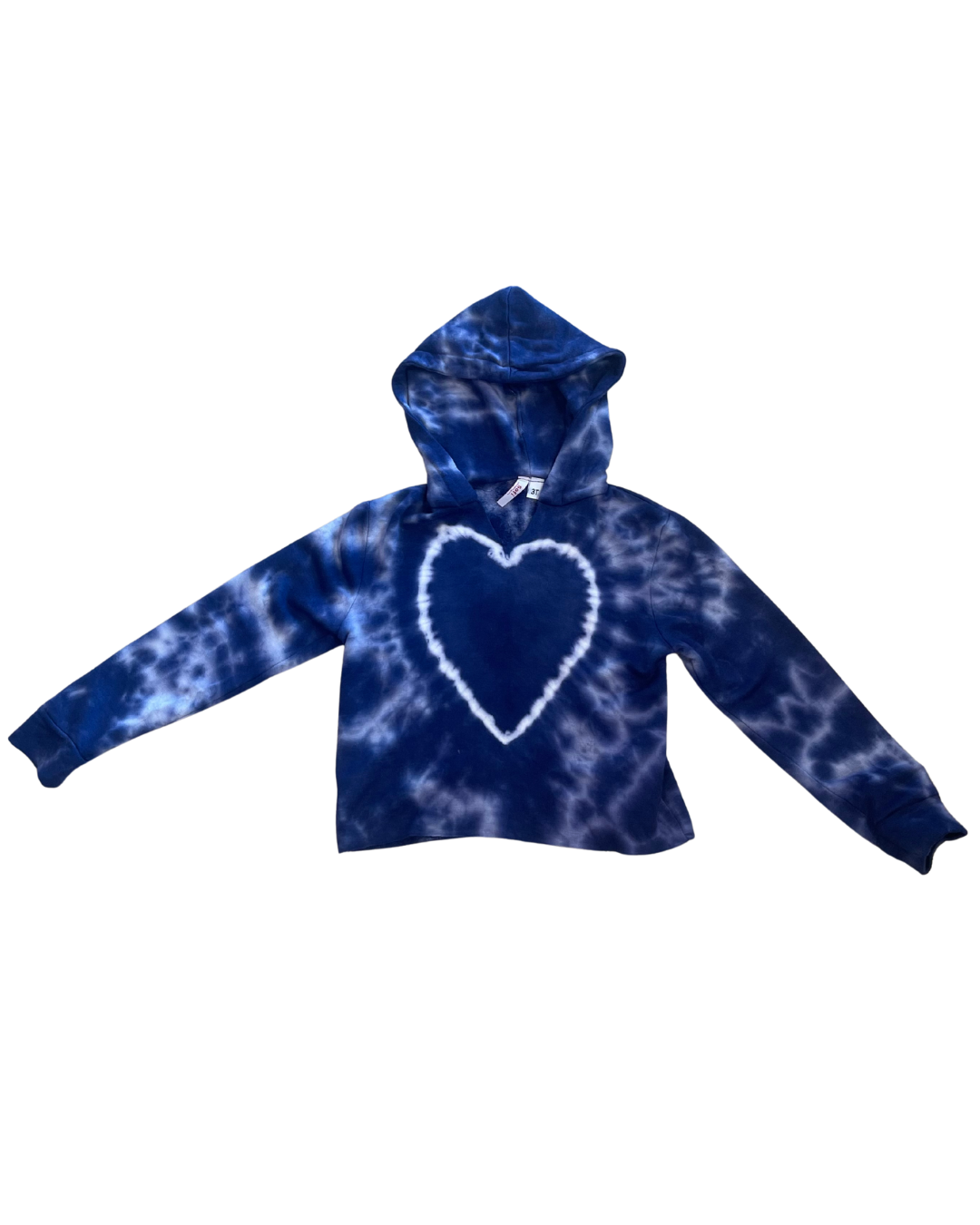 Navy Tie Dye Hoodie