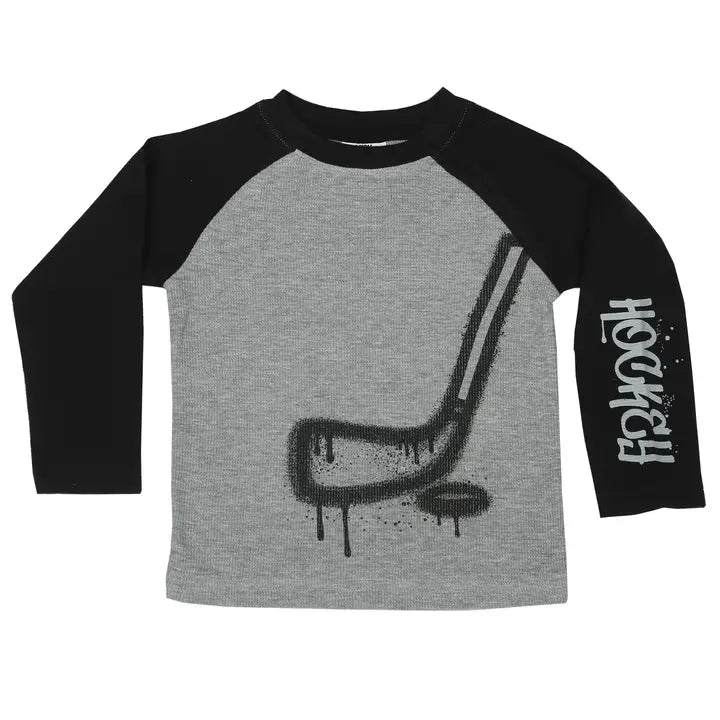 Hockey Thermal Tee - Heather