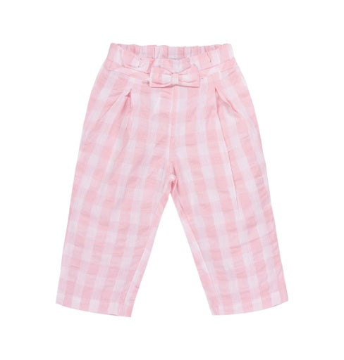 VICHY SEERESUCKER TROUSERS