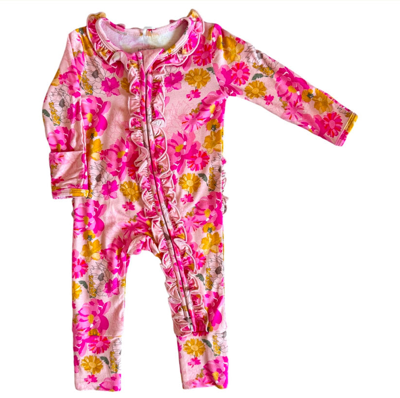 Golden Gracie Zip Footie