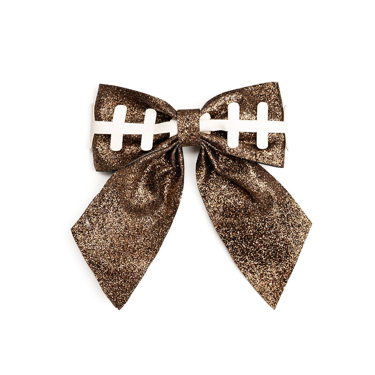Football Bow Clip