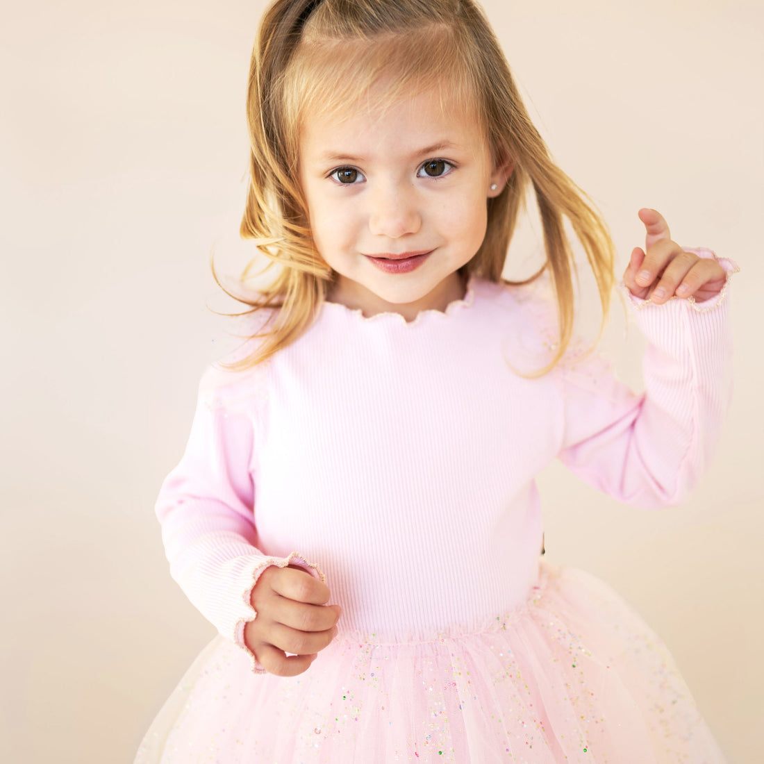 Pink Mila Jewel Tutu Dress