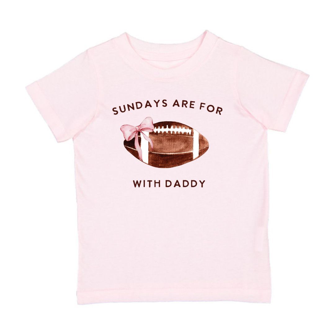 Football With Daddy Short Sleeve T-Shirt - Ballet