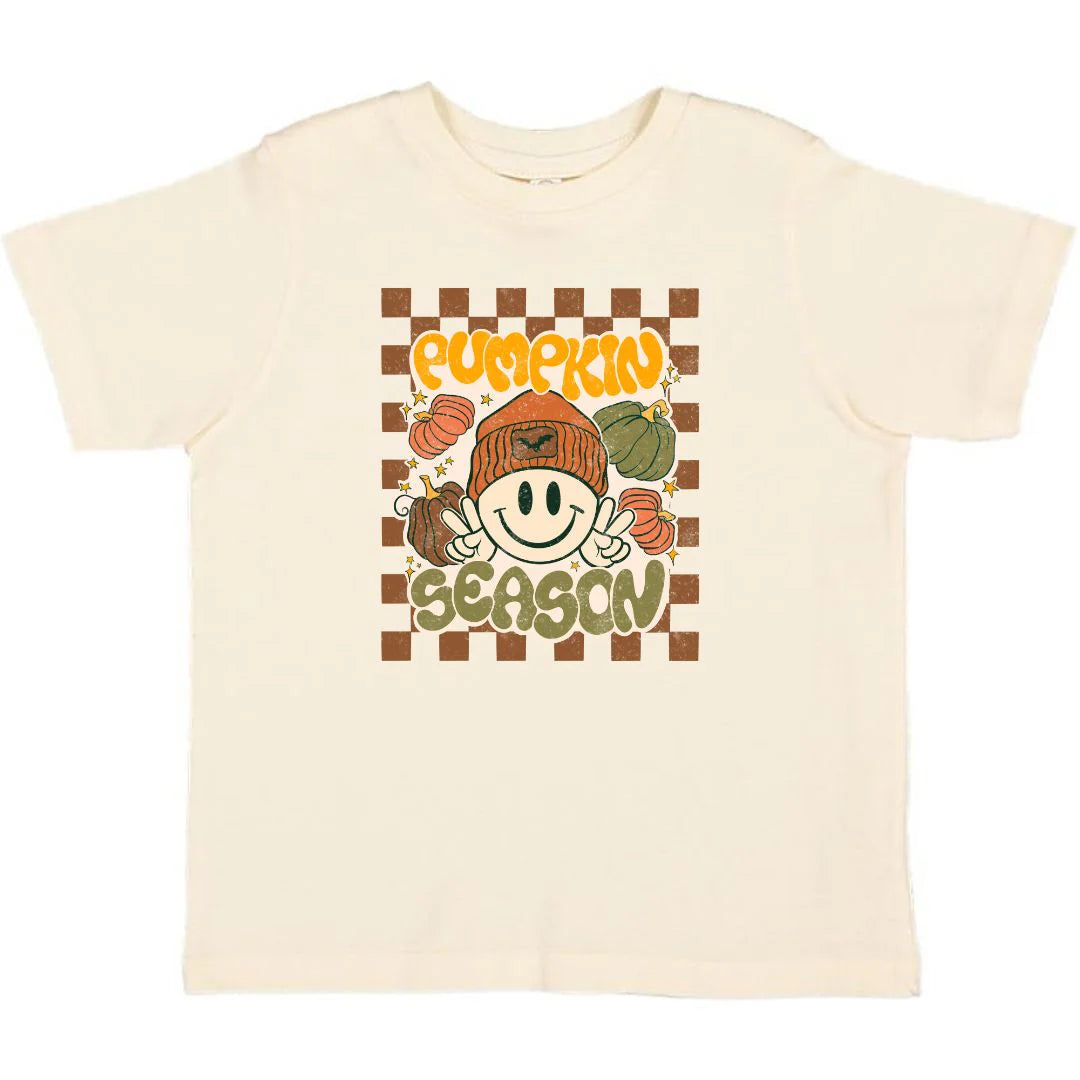 Pumpkin Season SS Tee- Natural