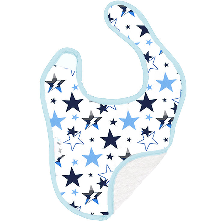 Starlight Blue Feeding Bib