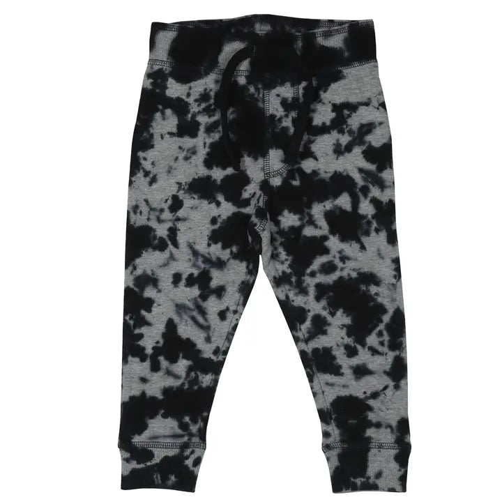 Engineer Tie Dye Jogger- Black