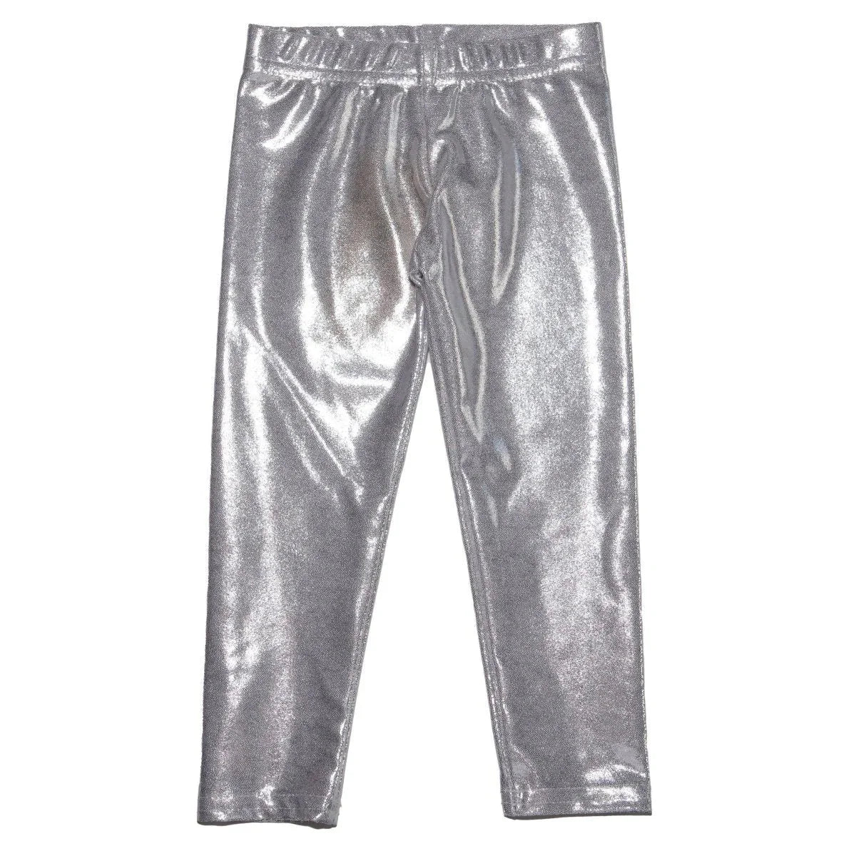 Silver Lame Legging