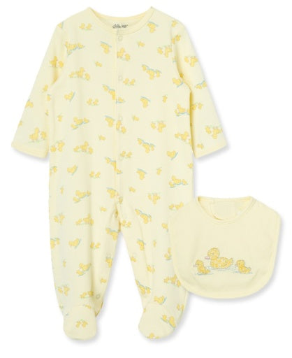 Little Ducks Footie and Bib
