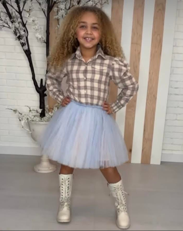 Princess Plaid Tutu