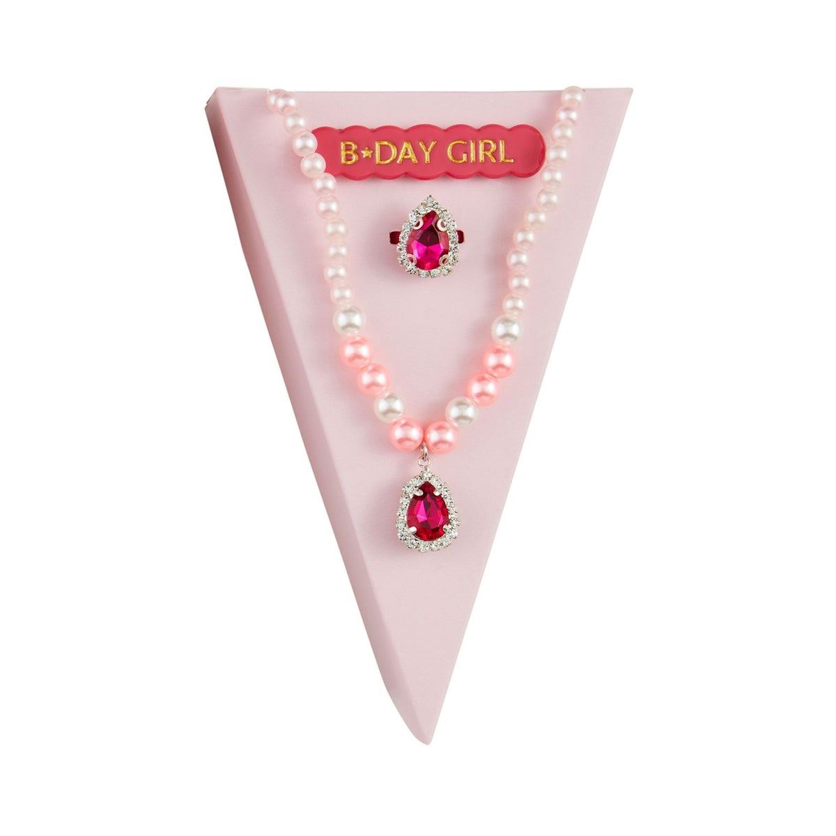 Hot Pink BDay Jewlery Set