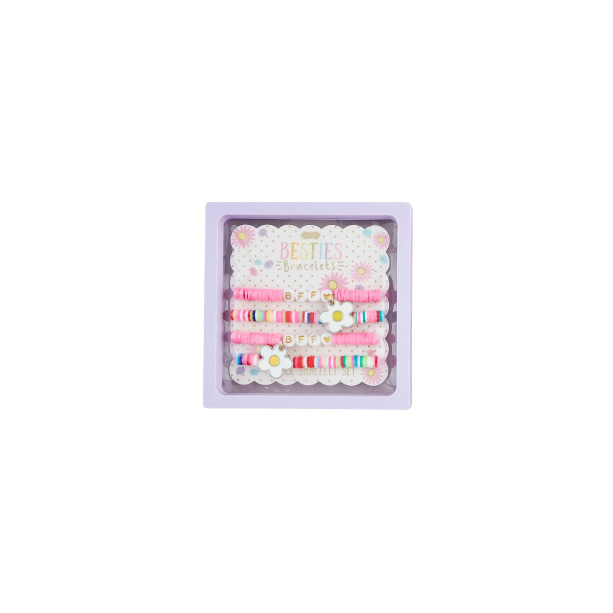 Flower BFF Beaded Bracelet