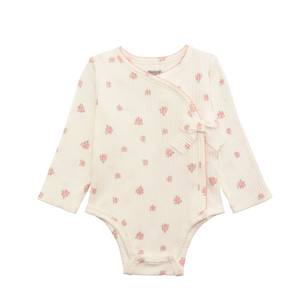 Pink Floral Kimono Crawler