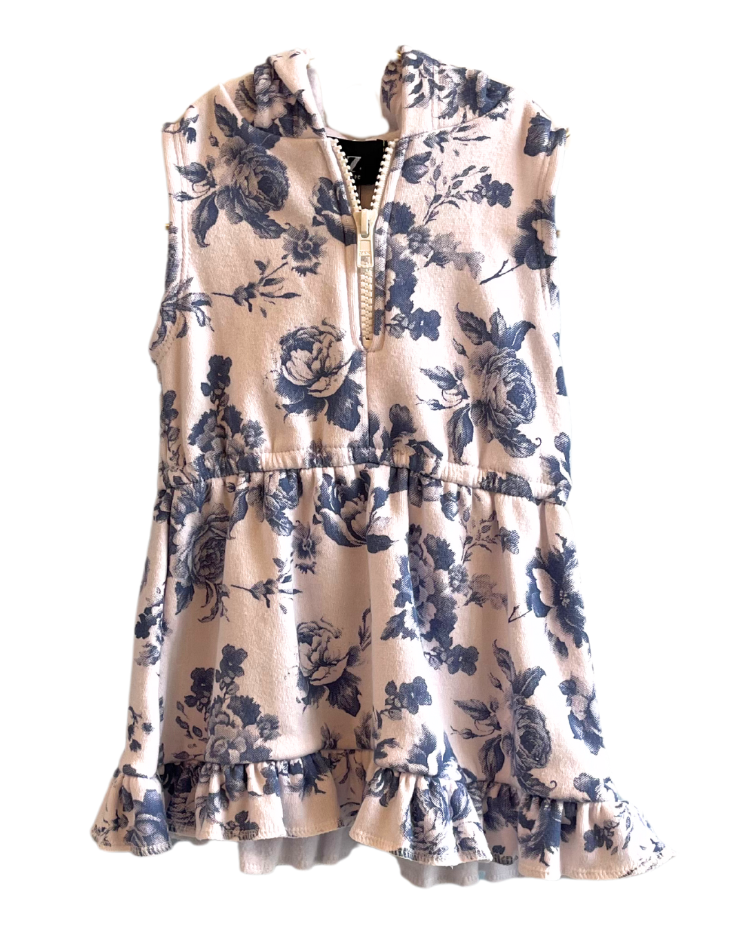 Blue Toile Dress