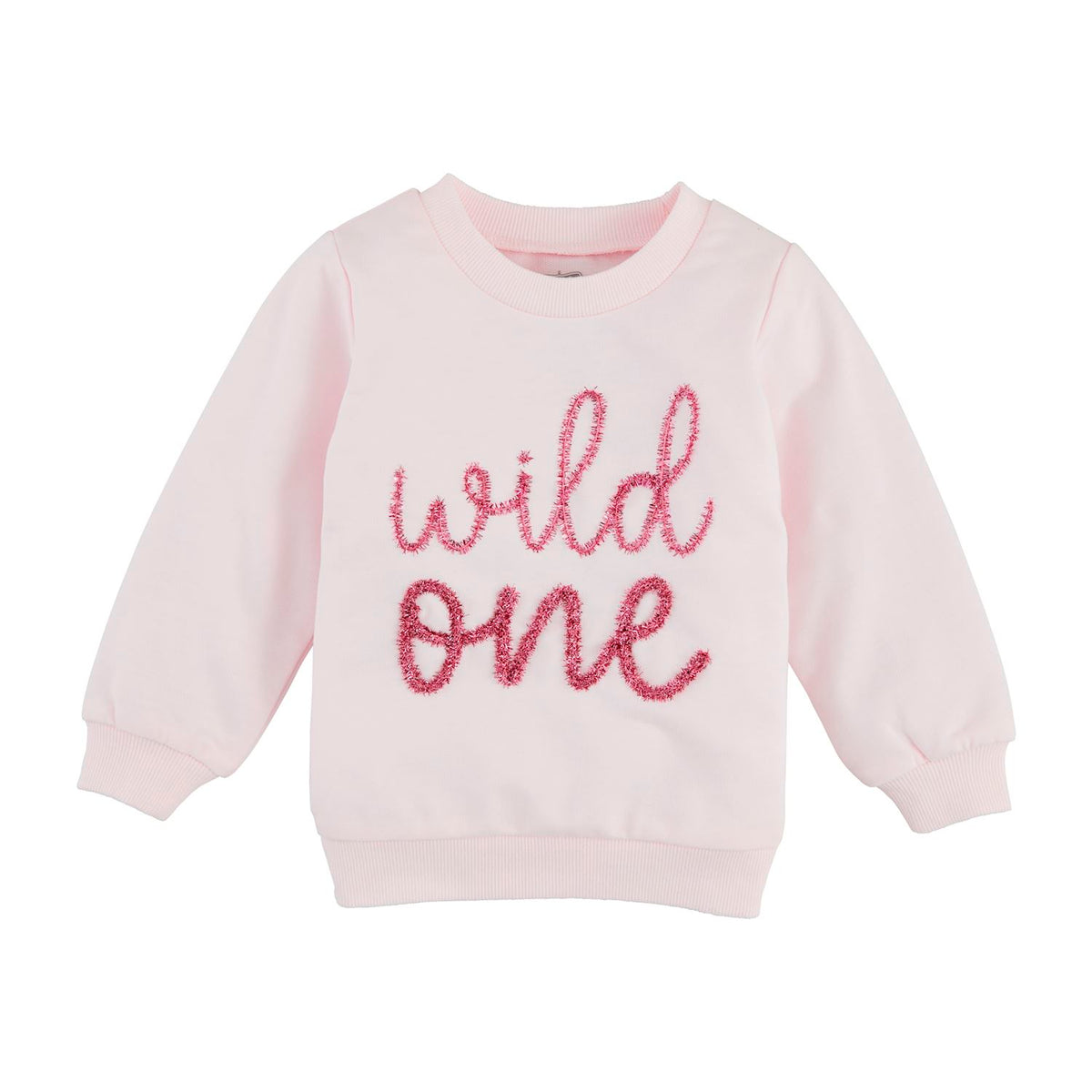 Pink Girls "Wild One" Sweatshirt