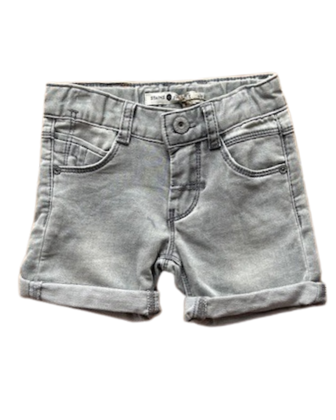 Grey Denim Jogg Short