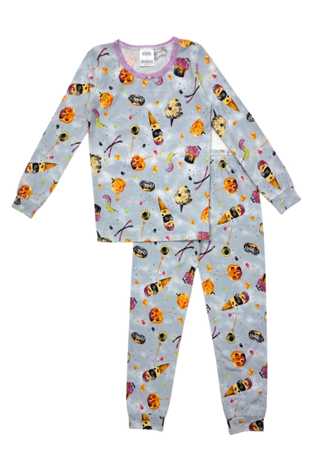 Trick or Treat Girl's L/S Top & Pants