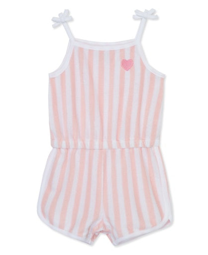 Heart Terry Romper
