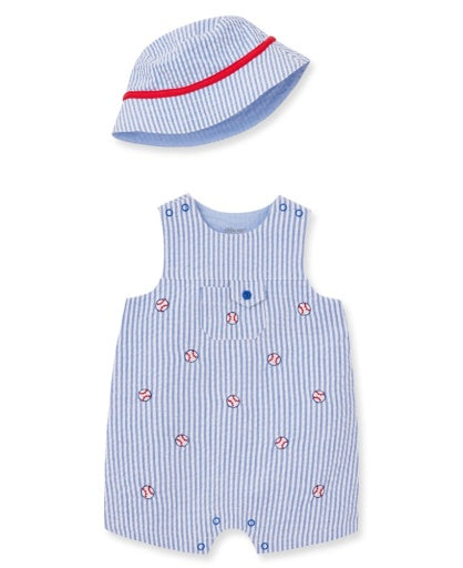 Baseball Sunsuit and Hat