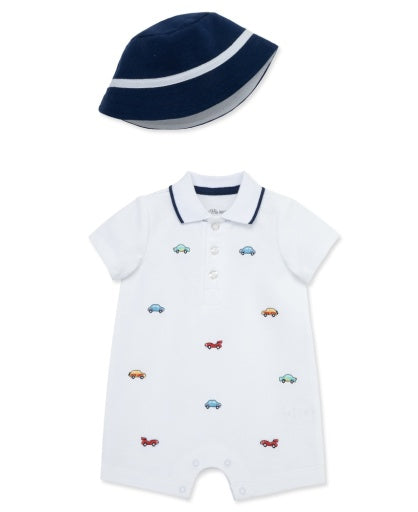 Cars Romper-Hat