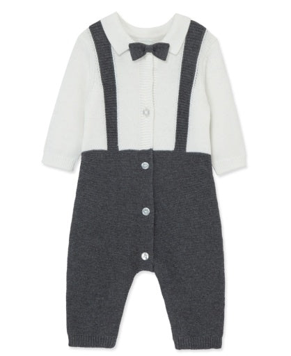 Dressy Coverall w/Bow Tie & Suspenders