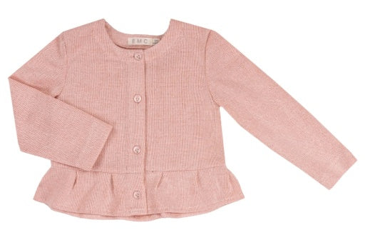 KNITTED JACKET WITH LUREX