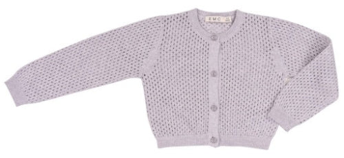 KNITTED CARDIGAN WITH LUREX