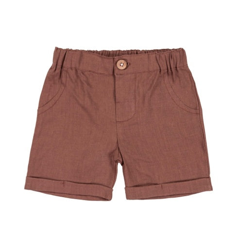 LINEN SHORTS