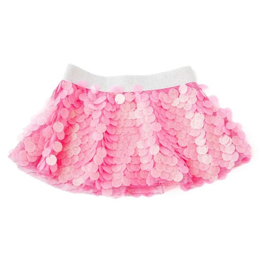 skirt - paillettes - pink