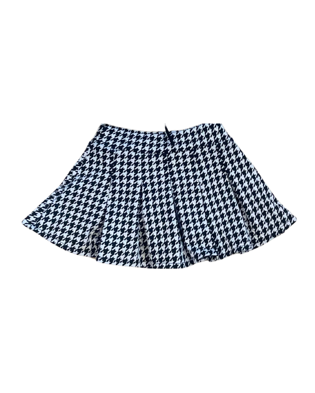 Black and White Tweed Skort