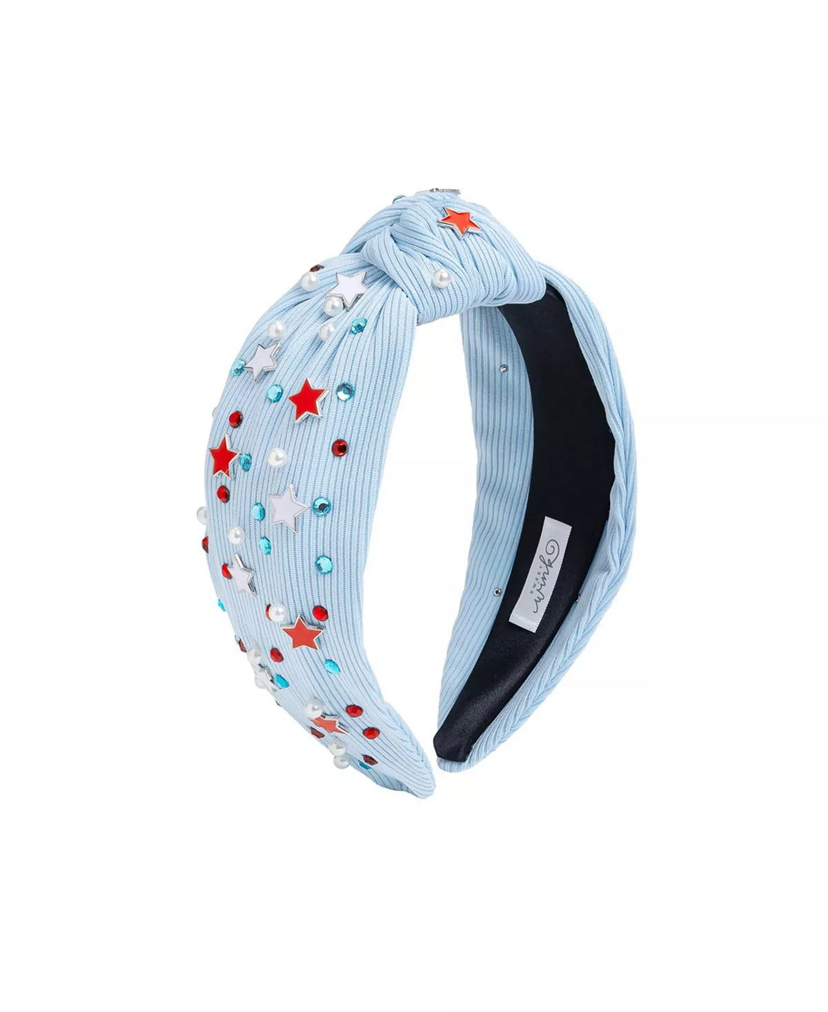 USA Stars Gemstone Headband