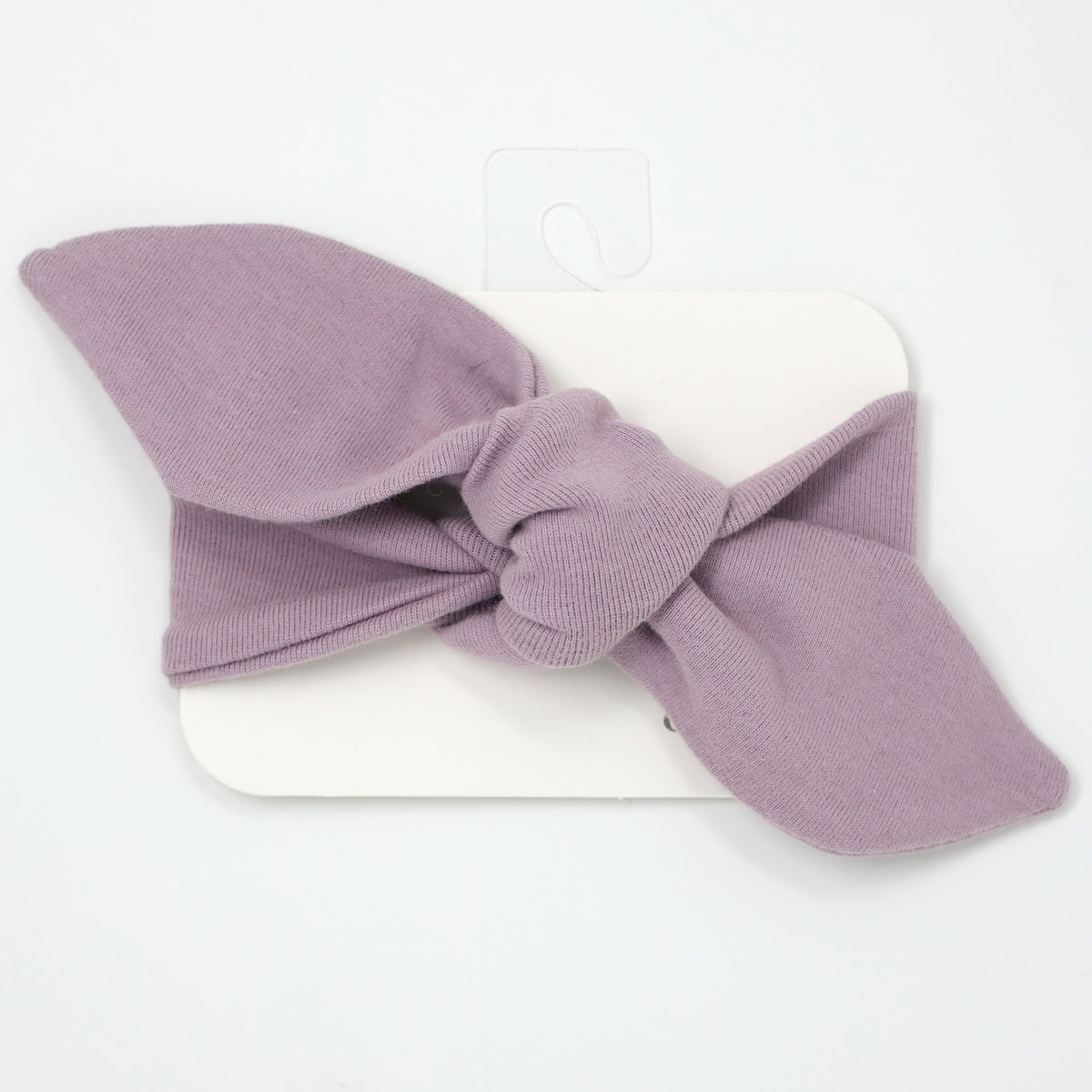 Tie Turban headband Velvet-Dusty Lavender