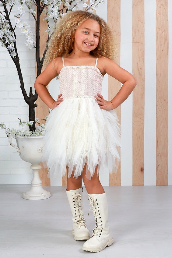 Pink Tweed Coco Emma Dress