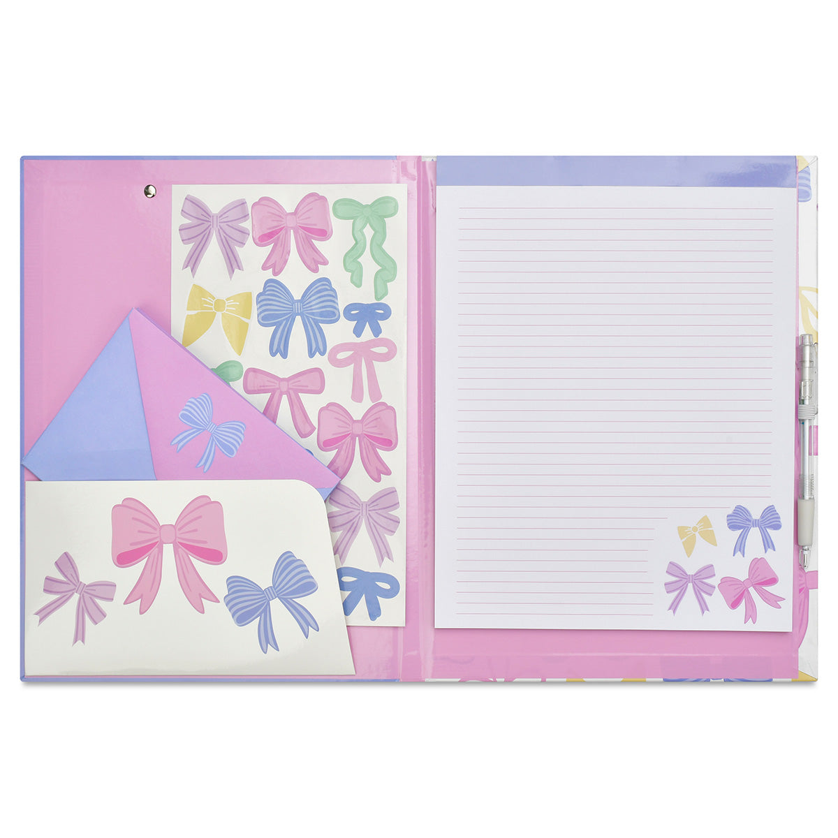 Pretty Bows Clip Board Set