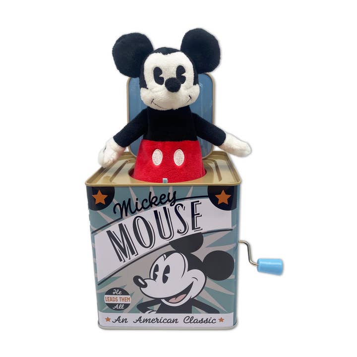 Disney Retro Mickey Mouse Jack-in-the-Box