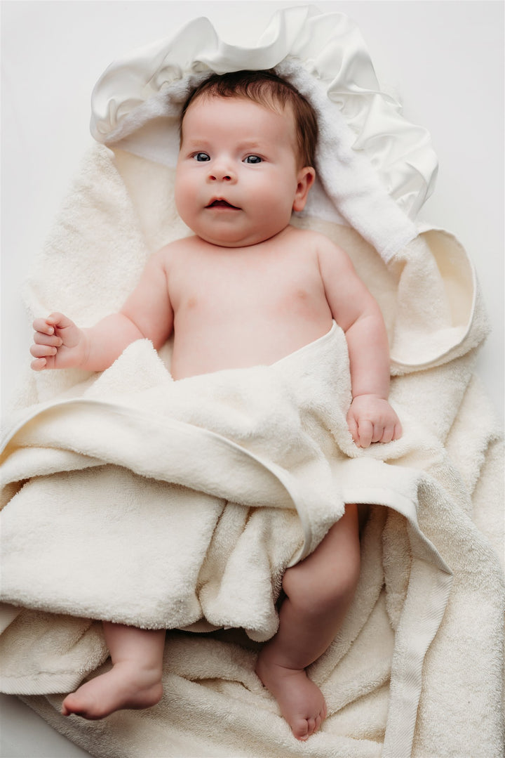 Ivory Hooded Towel