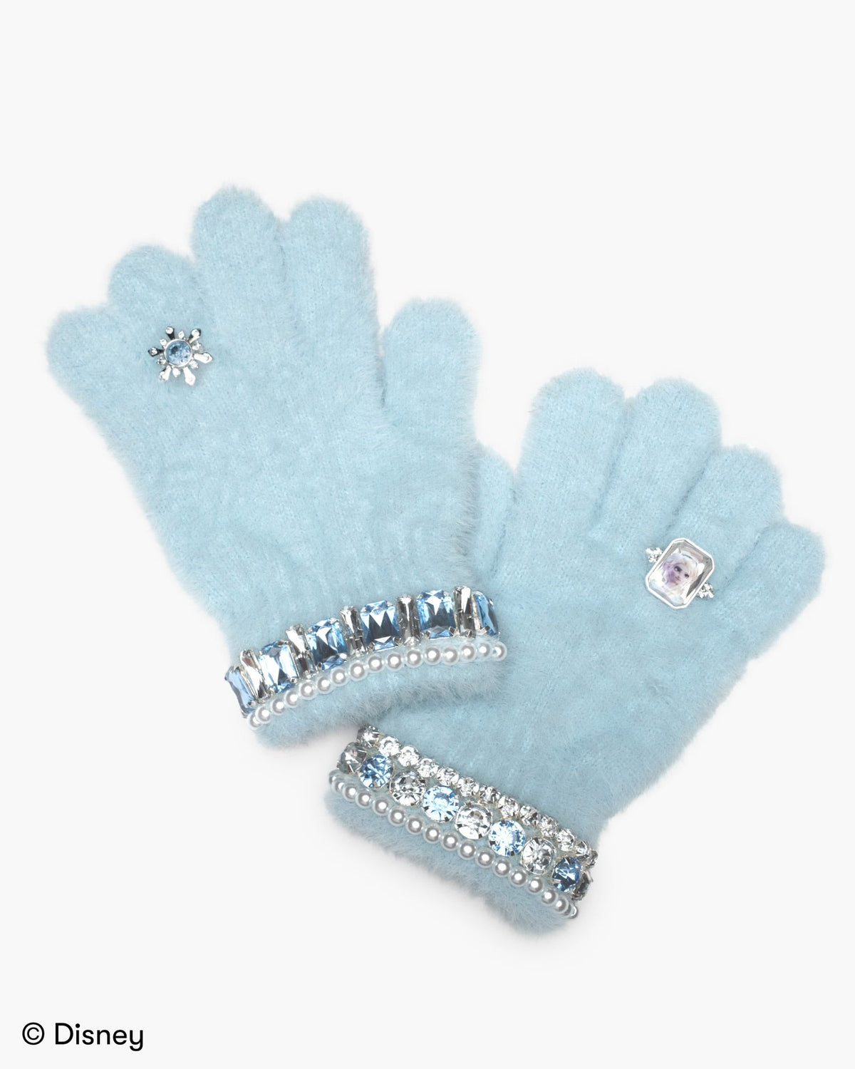 Elsa Jeweled  Gloves
