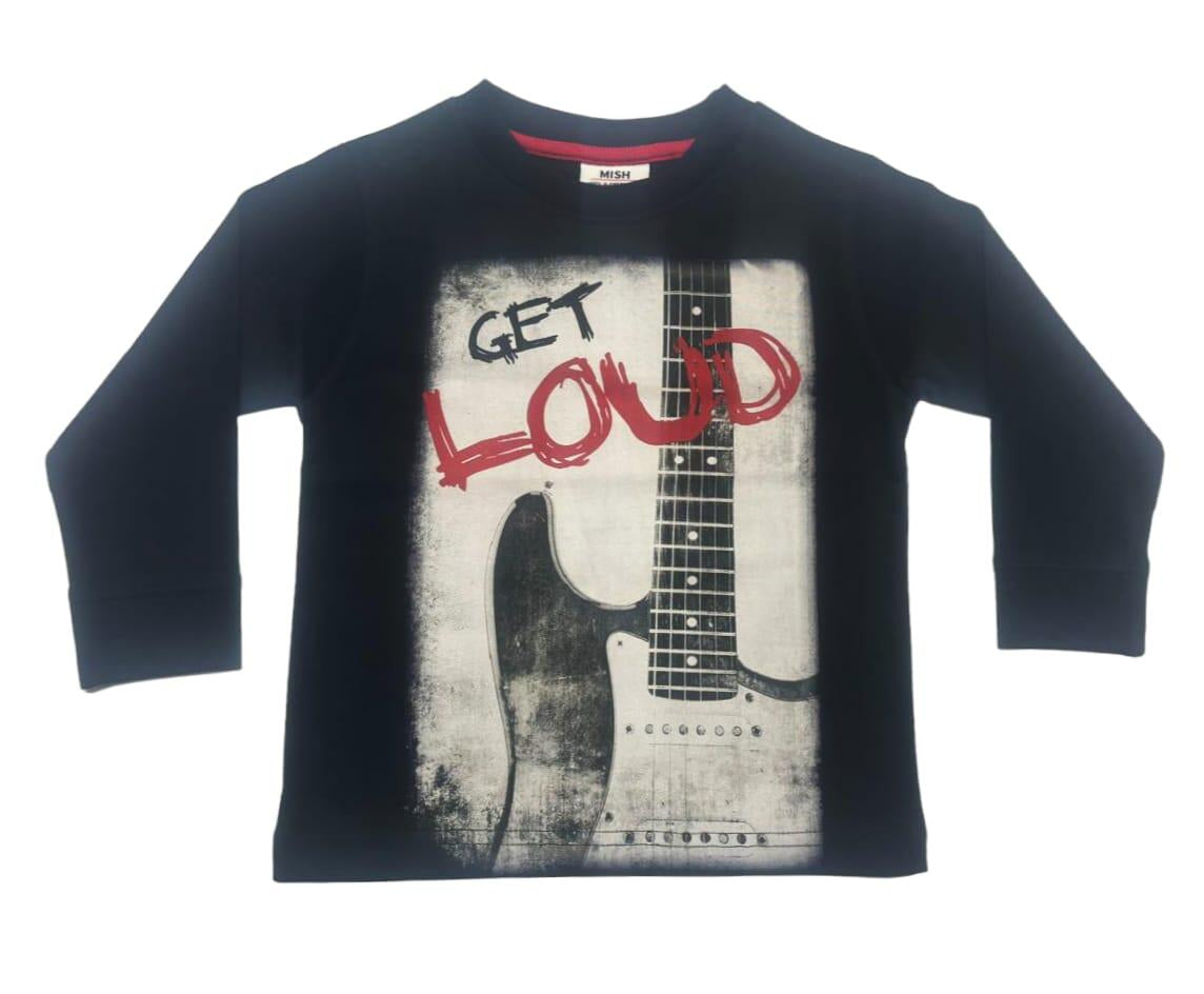 Get Loud Tee- Black