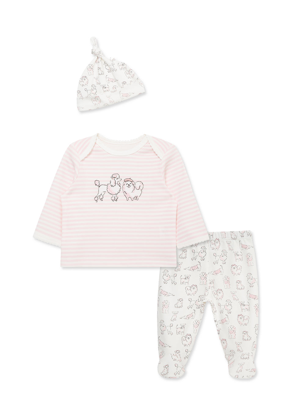 Paris Pups 2 Piece Set  w/Hat