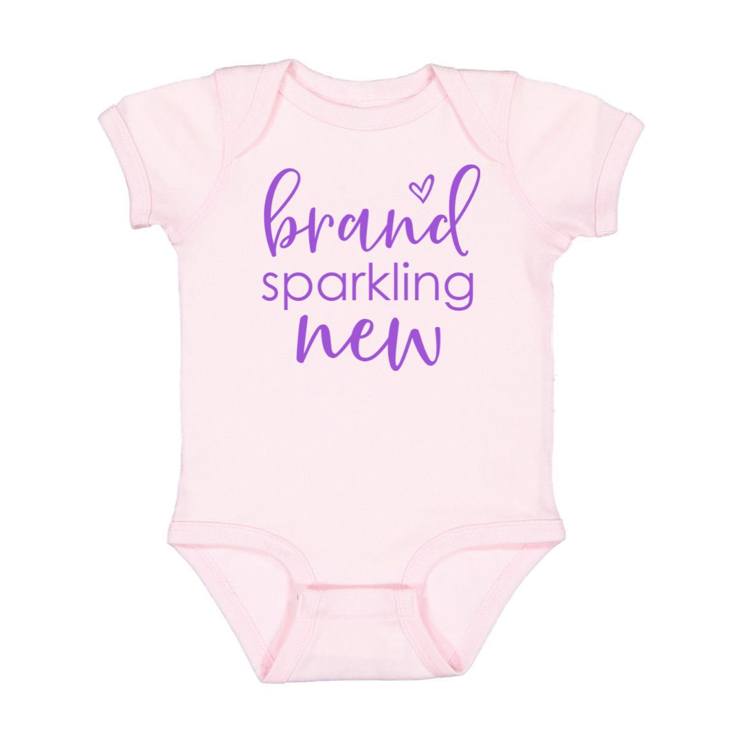 Brand Sparkling New SS Bodysuit-Ballet