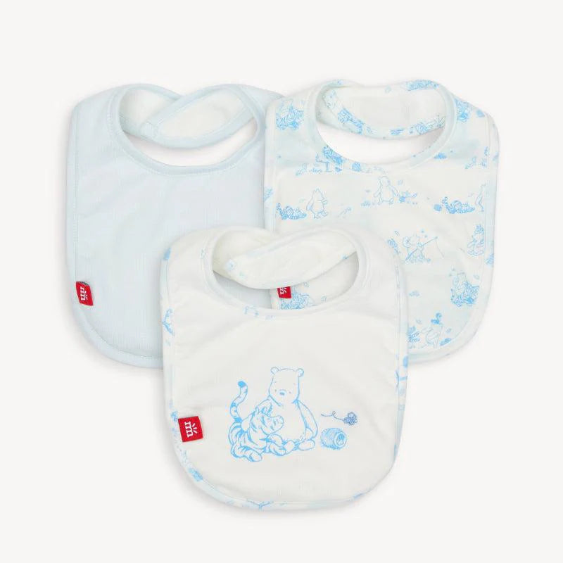 POOH IN THE WOODS BIB 3-PACK