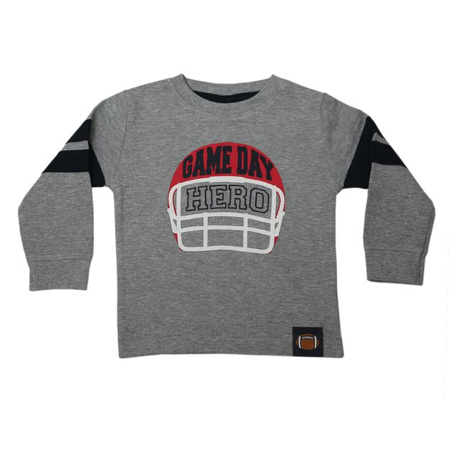 Game Day Hero Tee- Heather