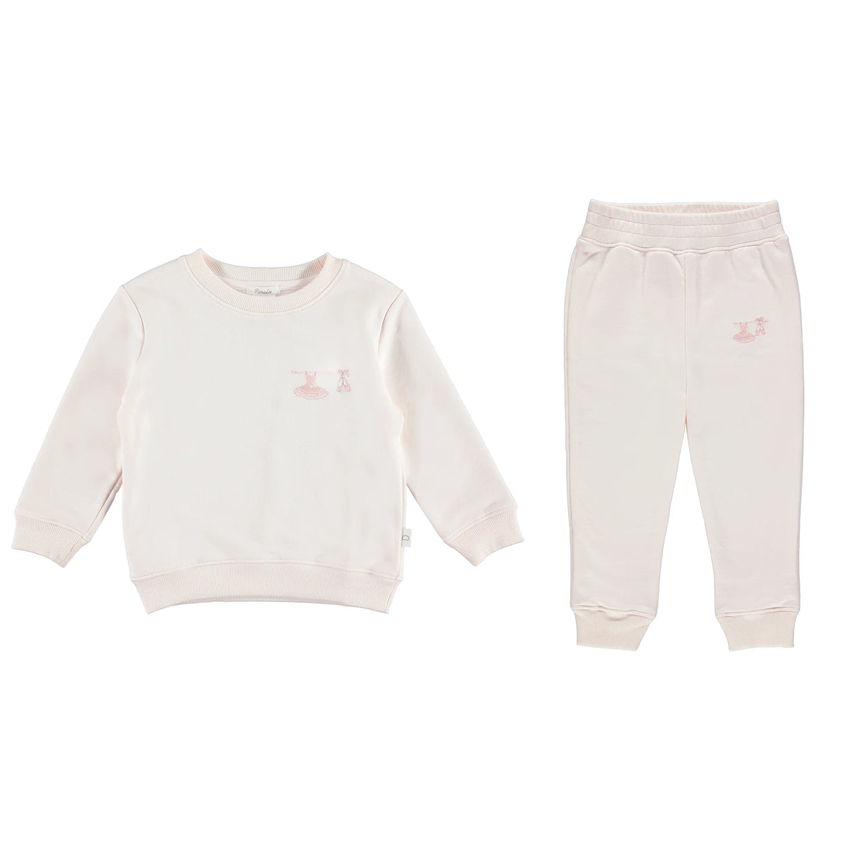 DELICACY BALLERINA - FRENCH TERRY SET W/ EMBROIDERY 2.0
