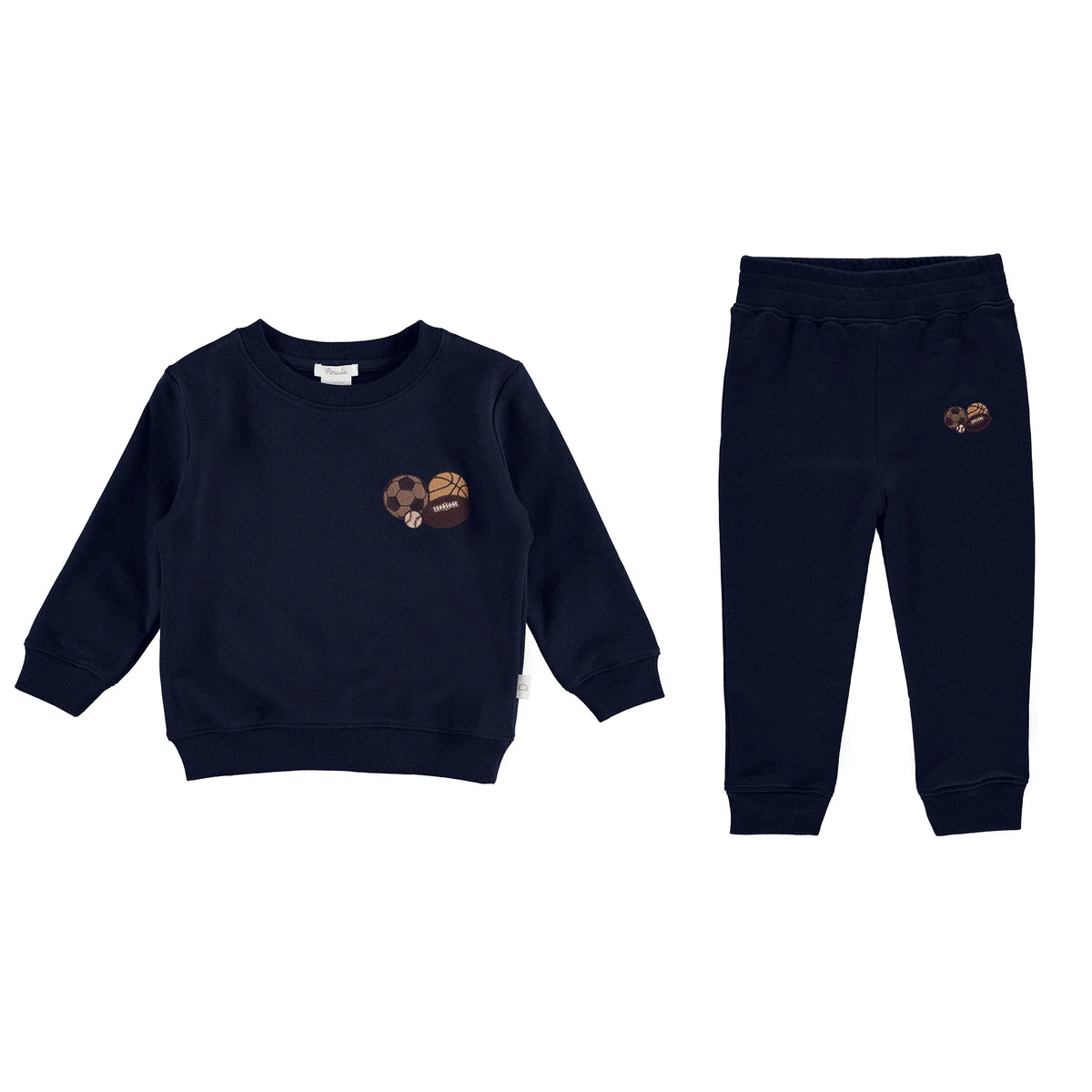 SPORTS - NAVY - FRENCH TERRY SET W/ EMBROIDERY 2.0