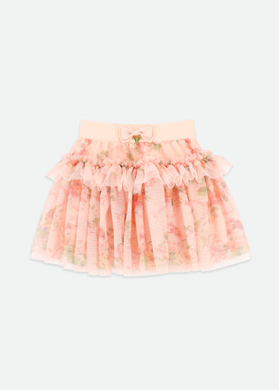 Peach Georgian Primrose Skirt