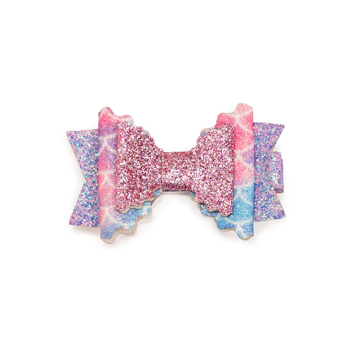 Mermaid Sequin Bow Clip