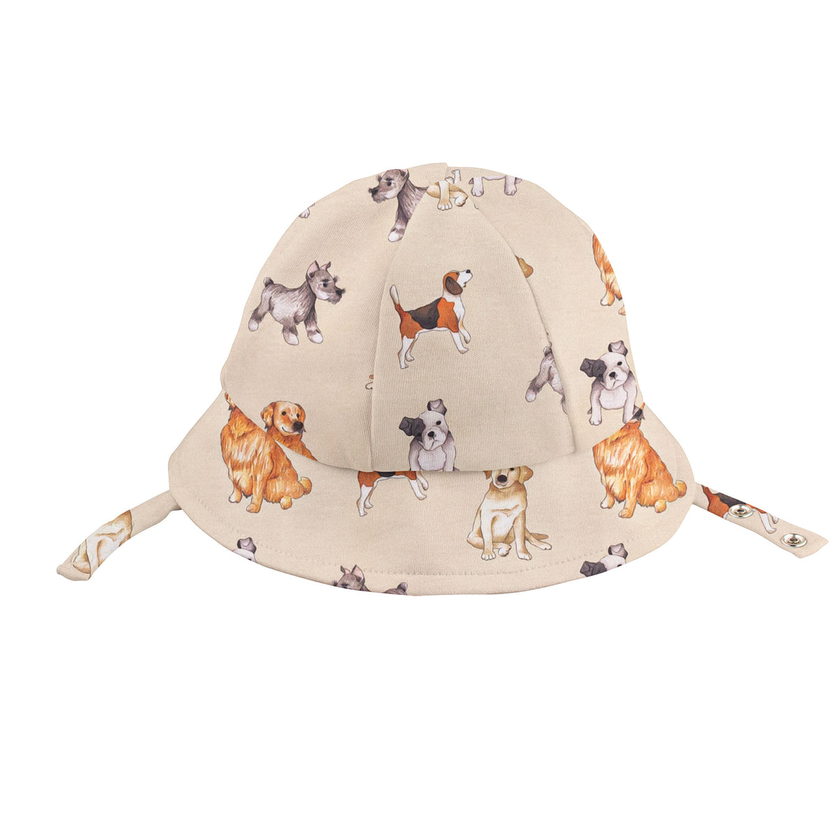 Good Puppy Boy Printed Sun Hat