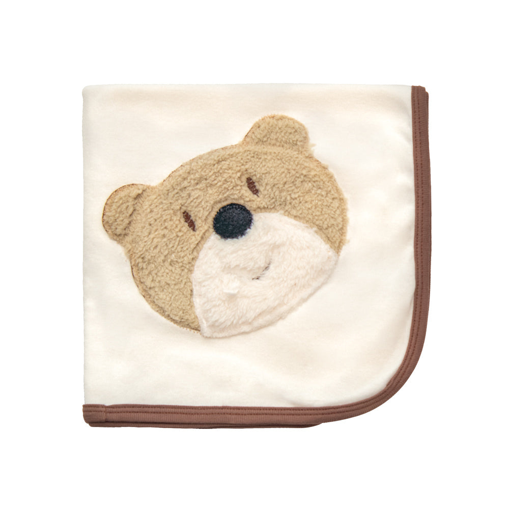 Bear Wear Blanket-Brown