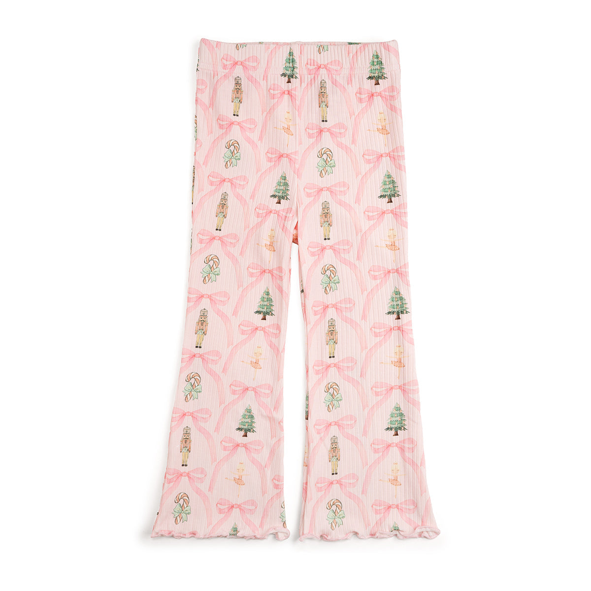 Nutcracker Trellis Christmas Flare Legging