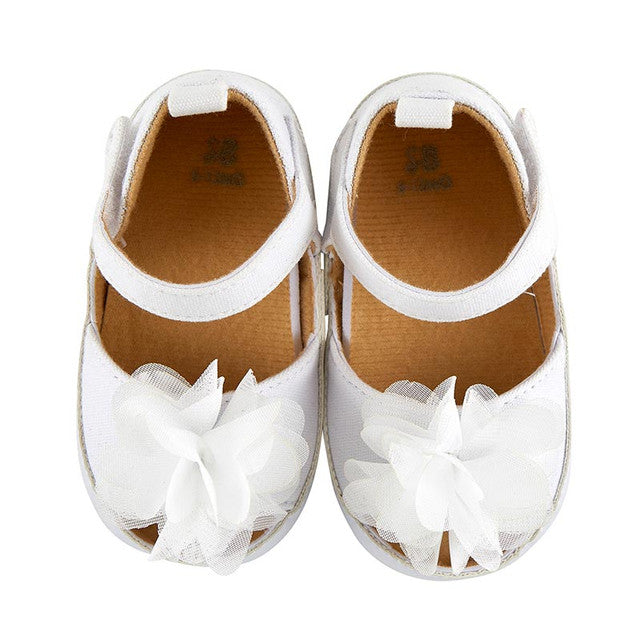 White Flower Sandal
